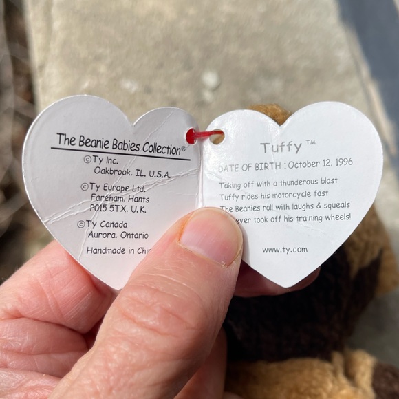 Ty Beanie Baby “Tuffy” the Terrier (retired) - Picture 6 of 9